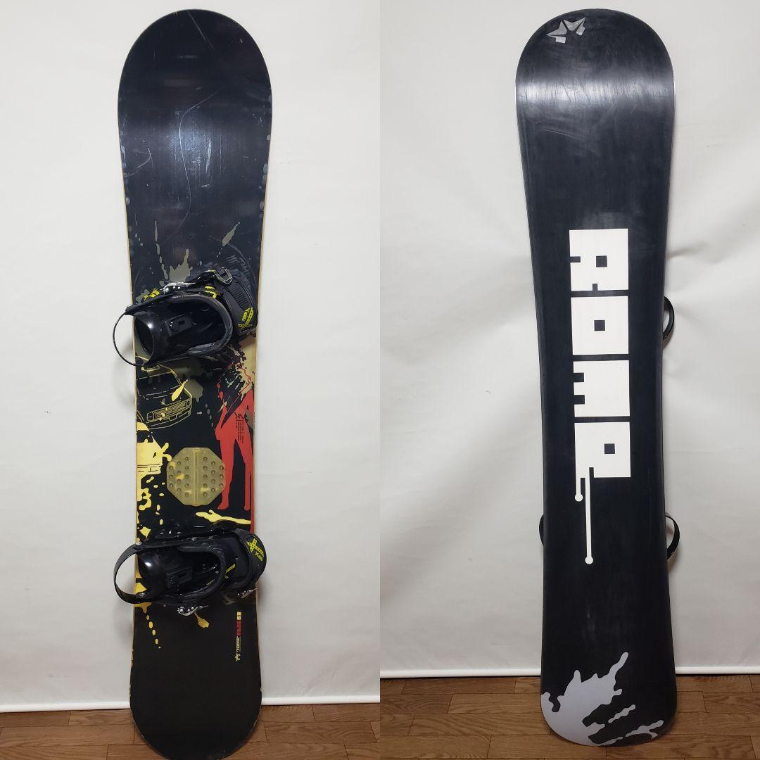 ROME DRAKE 163cm スノーボードセット