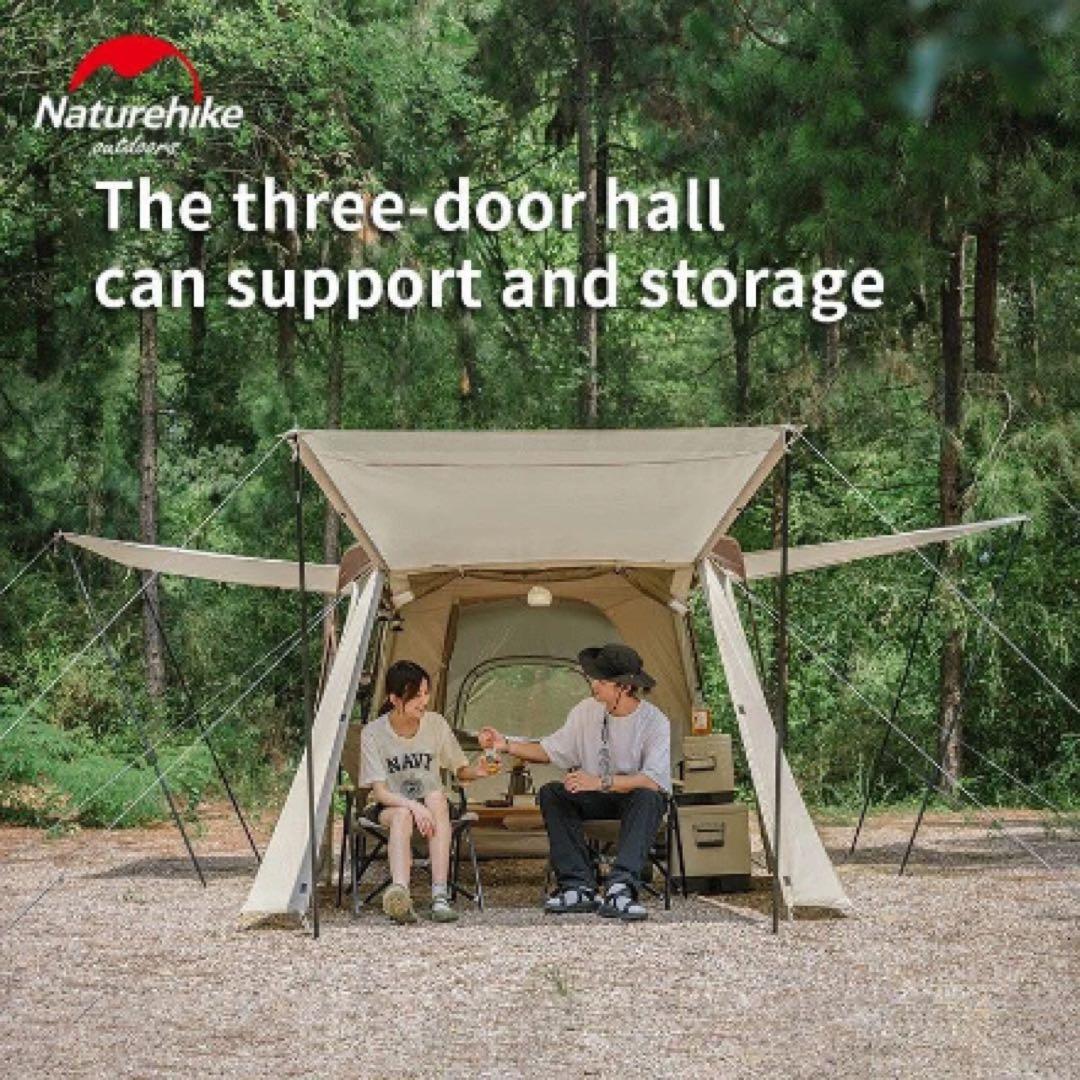 【設営1分】Naturehike ワンタッチ トンネルテント 未使用美品