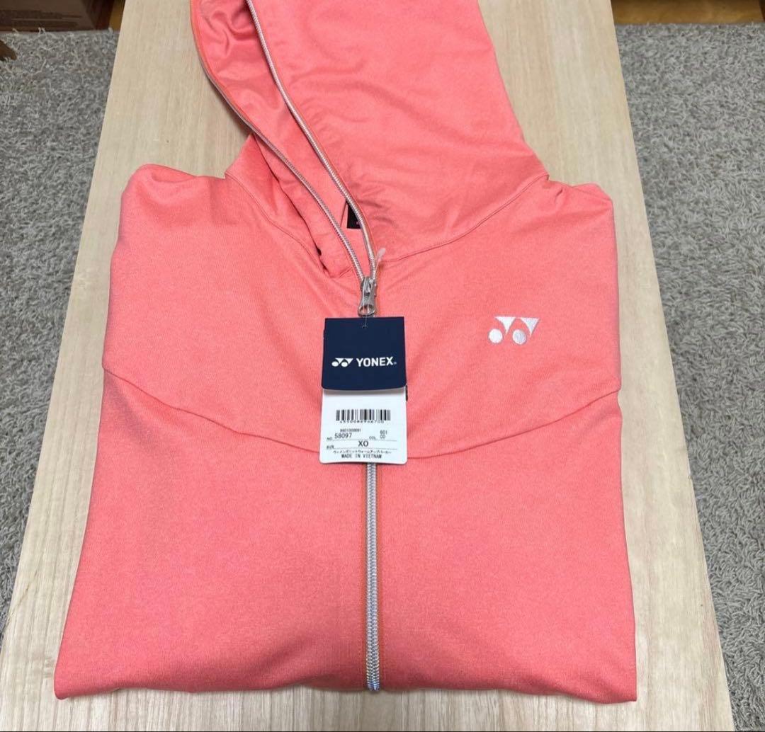 【新品未使用】YONEX ウォームアップジャケット ピンク XO 大きめ
