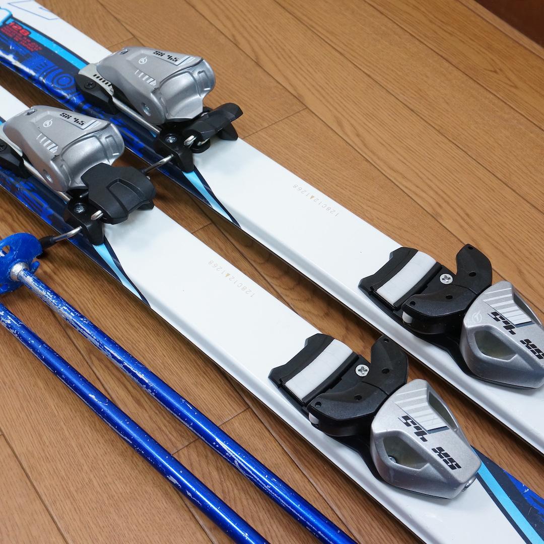 メンテ済 128cm 靴24cm HART スキーセット (130