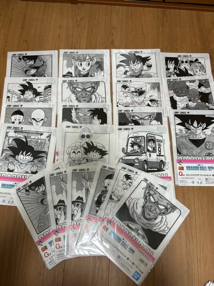 ゆ*こ様 一番くじ　ドラゴンボール40th ～其之一～　G賞　21枚セット　クリ