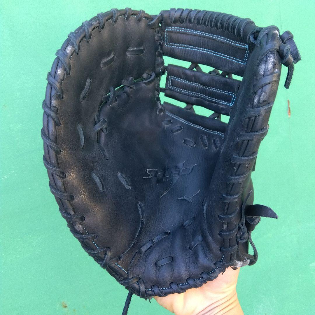 【美品】野球 一般 軟式 ファーストミット ミズノ 左投げ 限定モデル