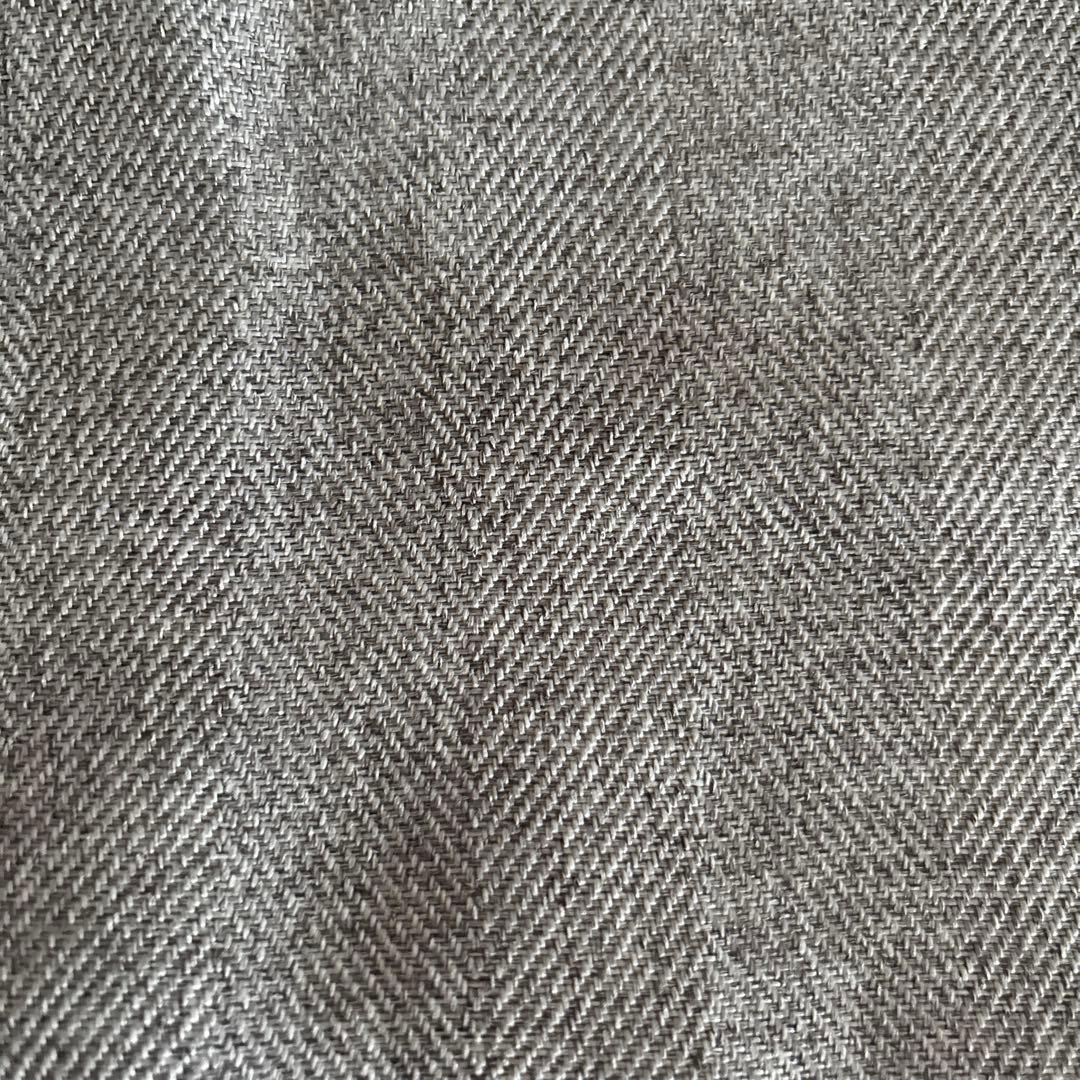 【美品】ACTUS FABRICIAクッションカバー 45㎝角 グレー2枚セット