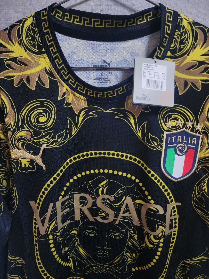 PUMA VERSACE イタリア代表シャツ Lサイズ