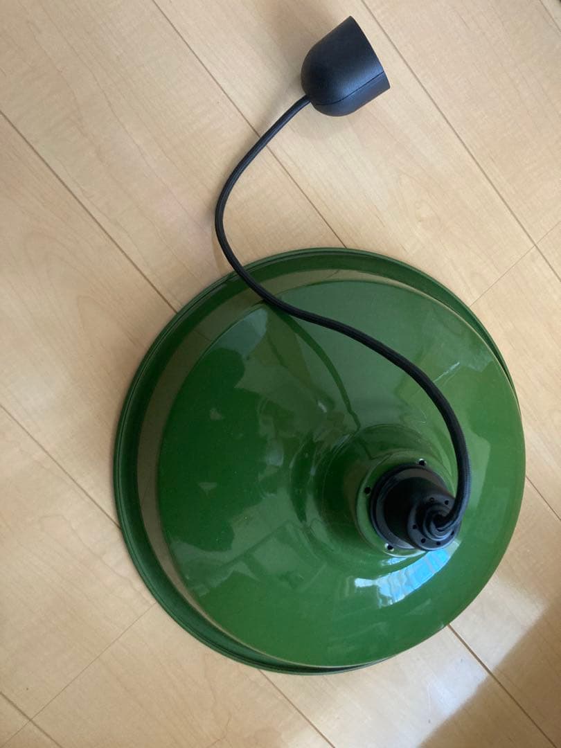 アンティーク照明器具 グリーン