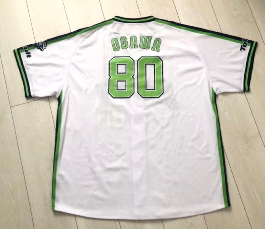 小川 淳司 ユニフォーム 80 ヤクルト Swallows Majestic 製