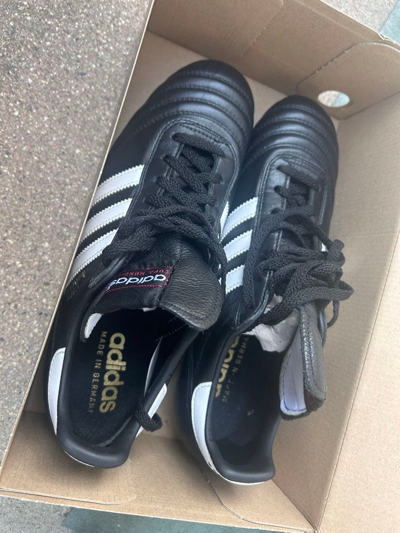 【着用3回】最安値adidas ドイツ製コパムンディアル26.5cm 箱付