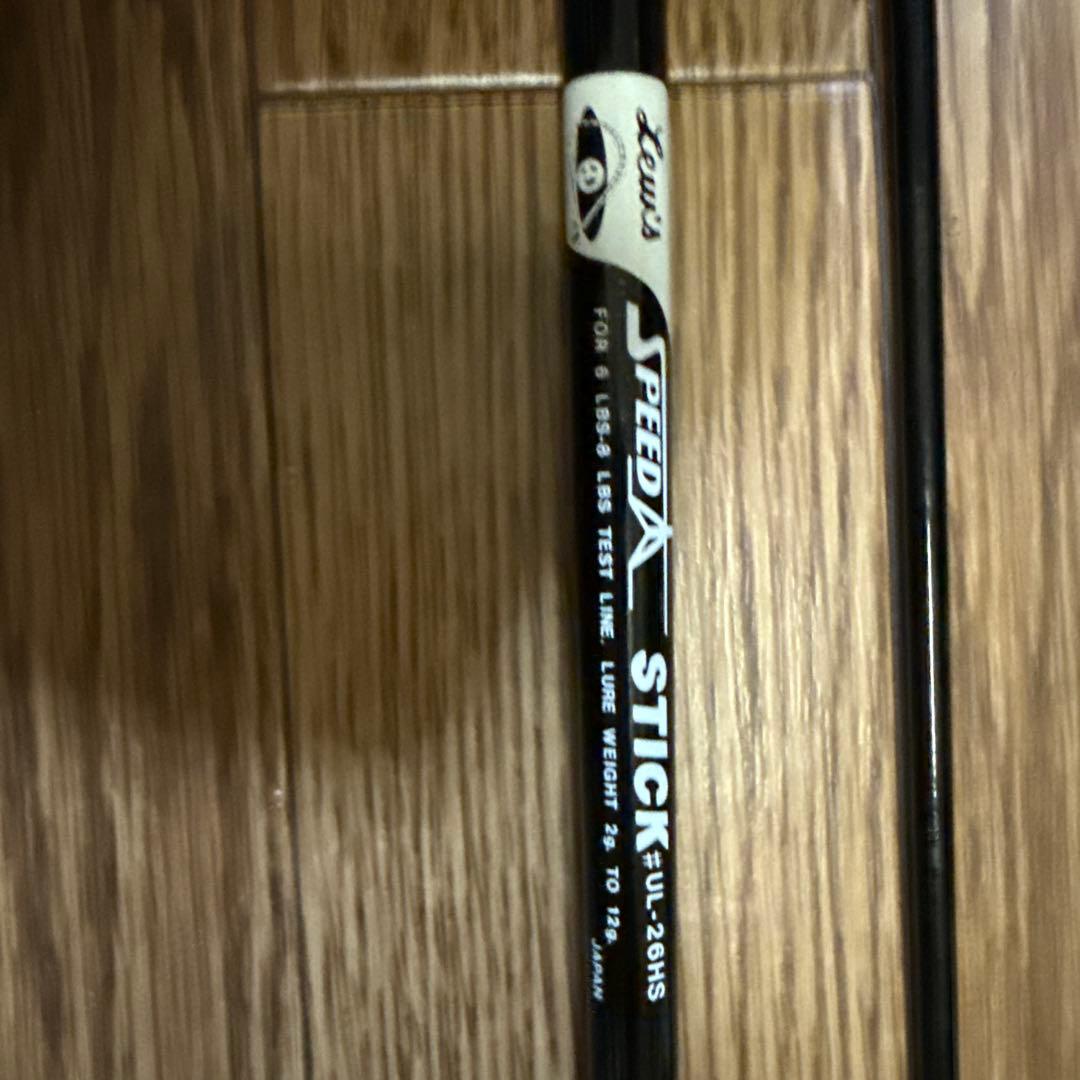 スピードスティック　スピニングロッド 6フィート
