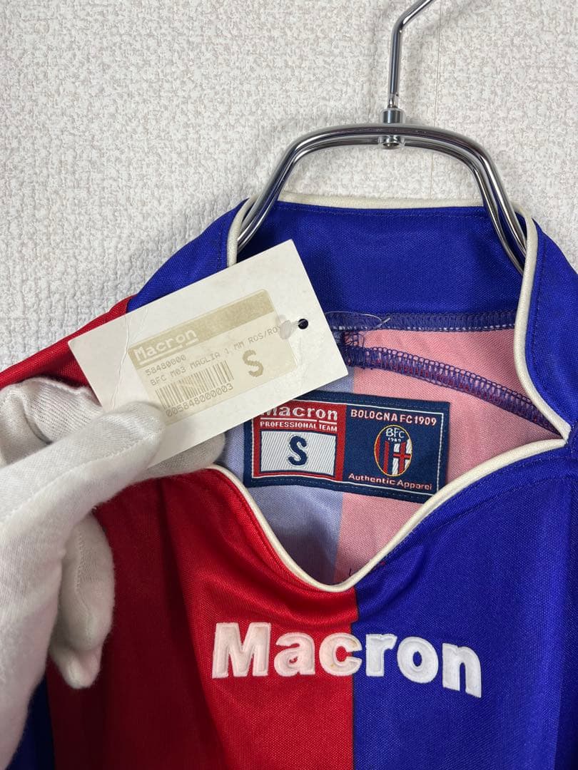 ●新品　セリエA ボローニャ 中田英寿 ユニフォーム Macron サッカー