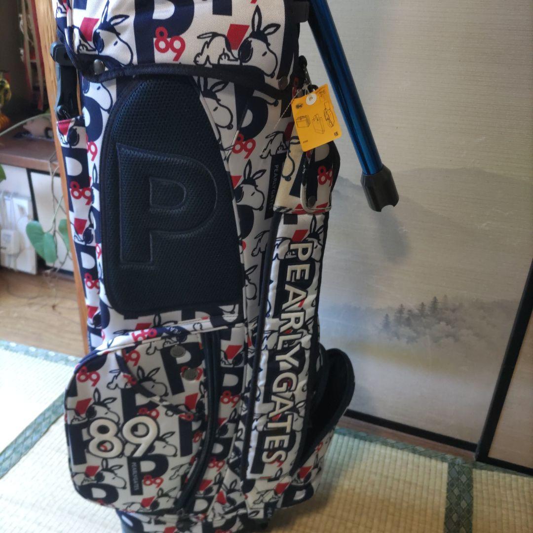 パーリーゲイツキャディーバッグ　スヌーピーコラボ
