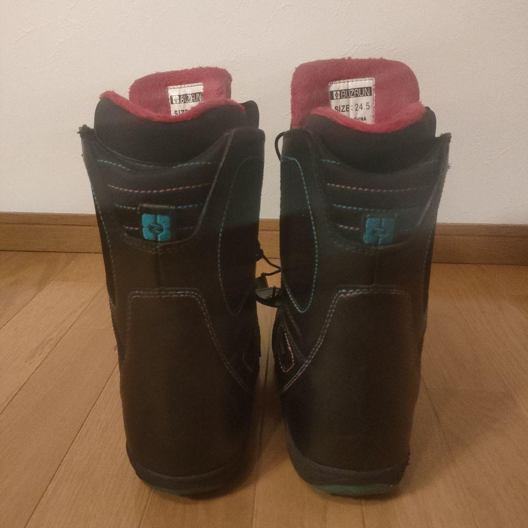 BURZUN バーズム スノボーブーツ 24.5cm レディース
