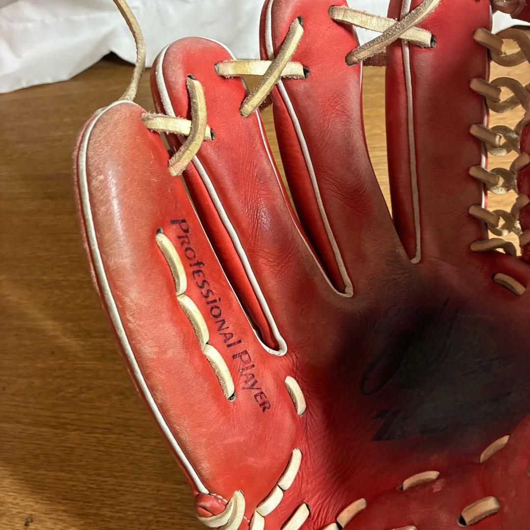 ZETT 一般軟式 グローブ グラブ 内野用 左投げ 良品 日本製 刺繍有り