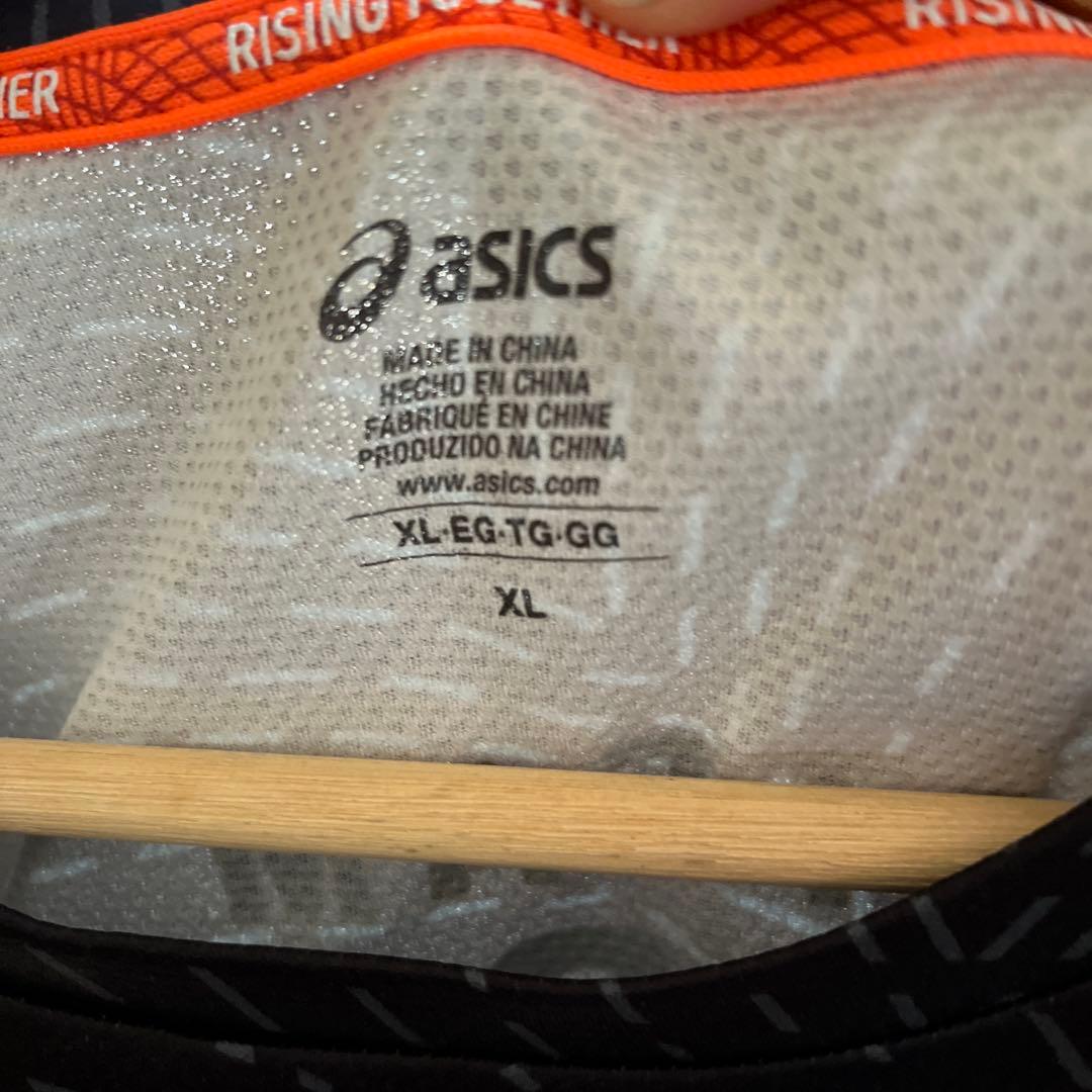 asics TEAM JAPAN レスリングTシャツ