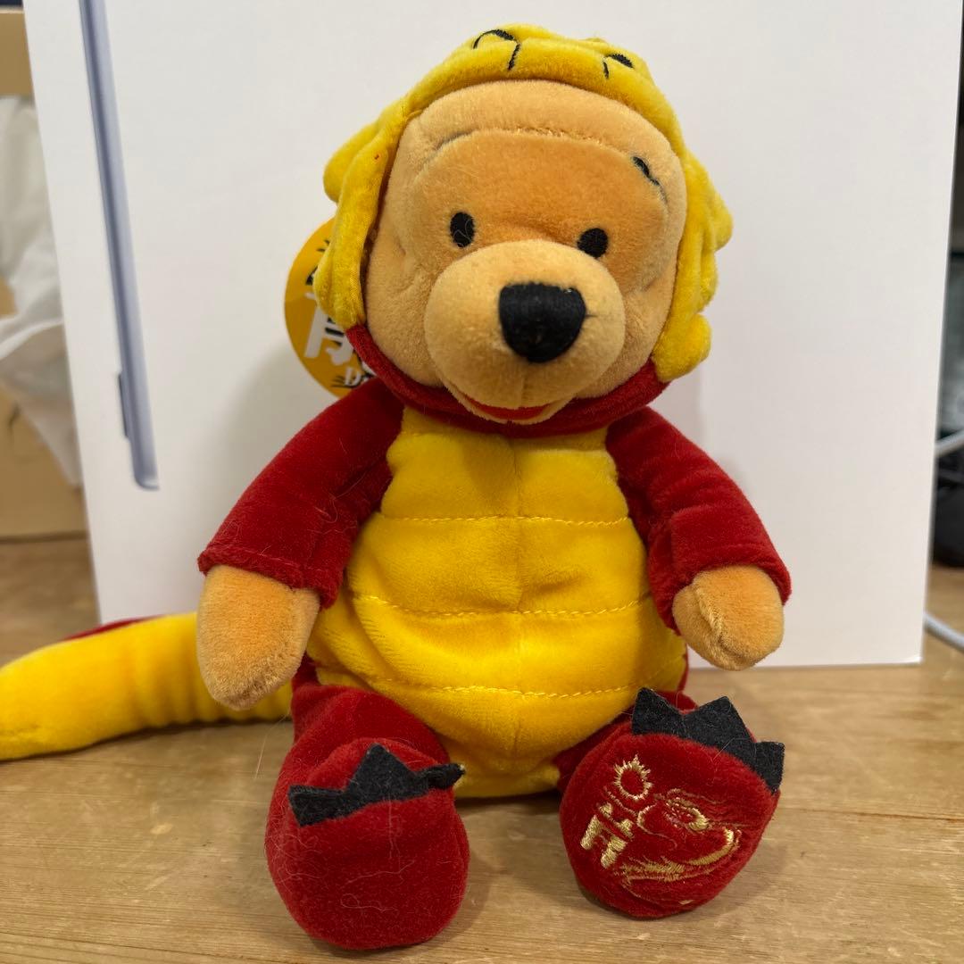 【激レア】Disney Store プーさん2000年限定 龍モデル タグ付き
