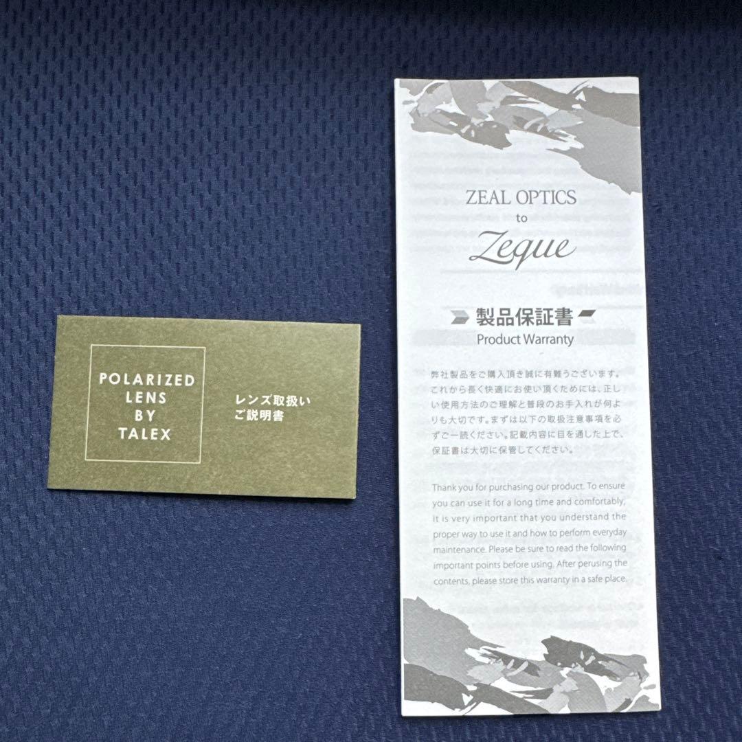 ZEAL OPTICS JET 偏光サングラス
