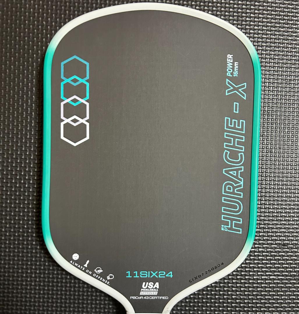 11SIX24 HURACHE - X PRO USED ピックルボールパドル