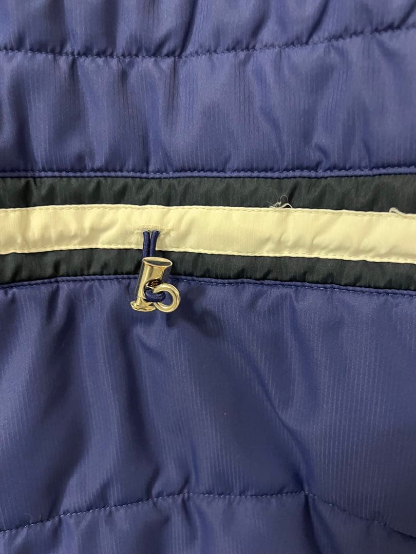 FILA ネイビーブルーキルティングジャケット M