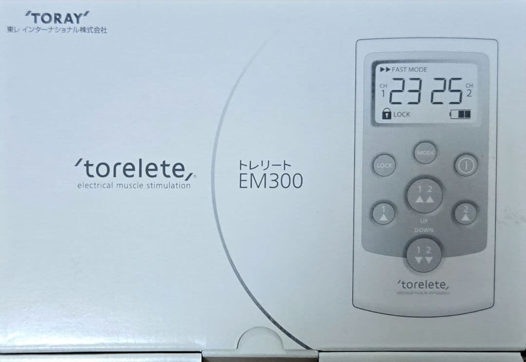超美品☆TORAY EM300-VL本体セットと単品パッド　健康　ダイエット