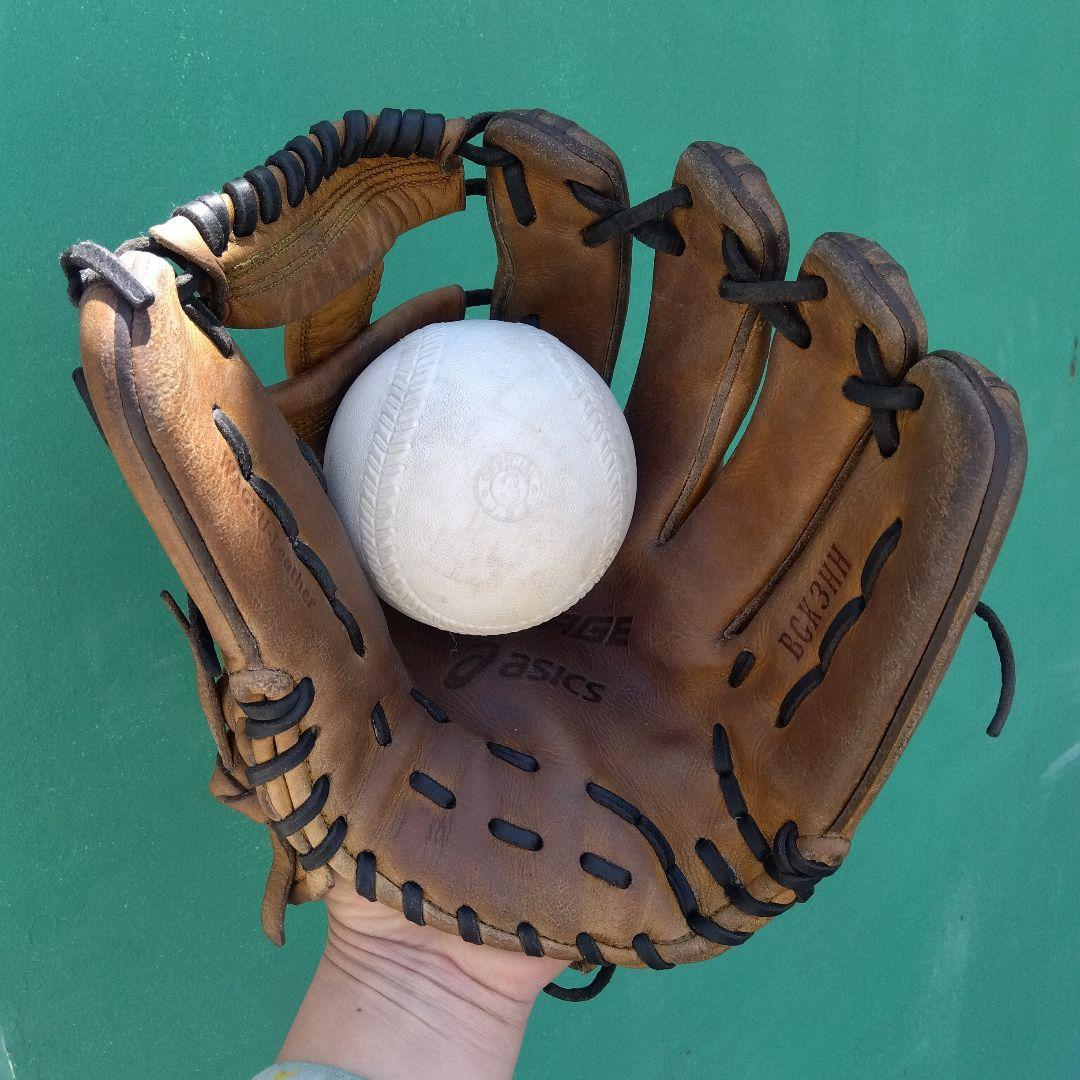 【良型】野球 グローブ 一般硬式 アシックス ゴールドステージ 内野手用