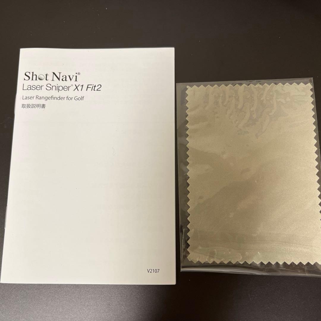 ラウンド用品・アクセサリー ShotNavi Laser Sniper X1 Fit2
