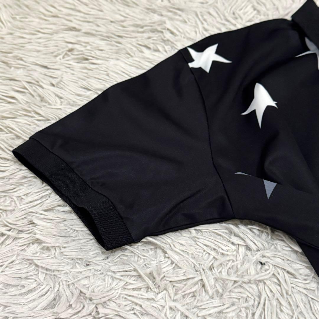新品同様　V12　GRADATION STAR POLO　星柄　ポロシャツ　XL