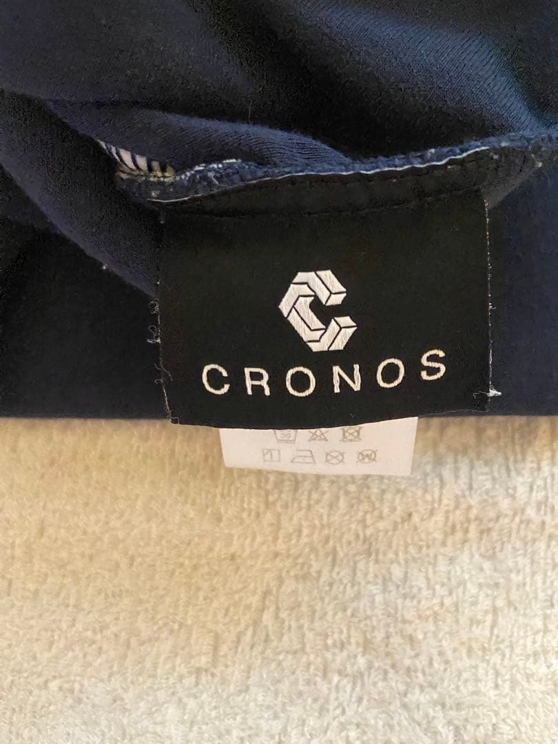 CRONOS ネイビー メンズトレーニングパンツ