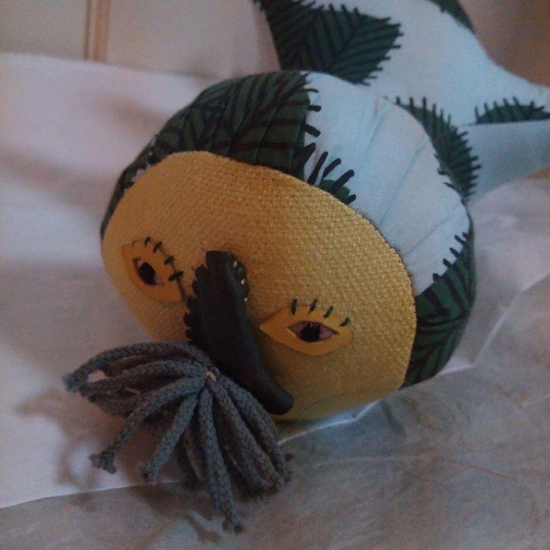 ミナペルホネン 毛虫クッション cactus ぬいぐるみ
