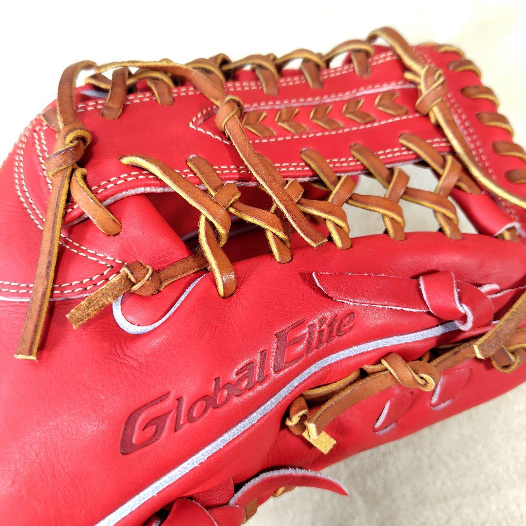 未使用級 MIZUNO ミズノ 軟式グローブ 外野手 グローバルエリート 右投げ