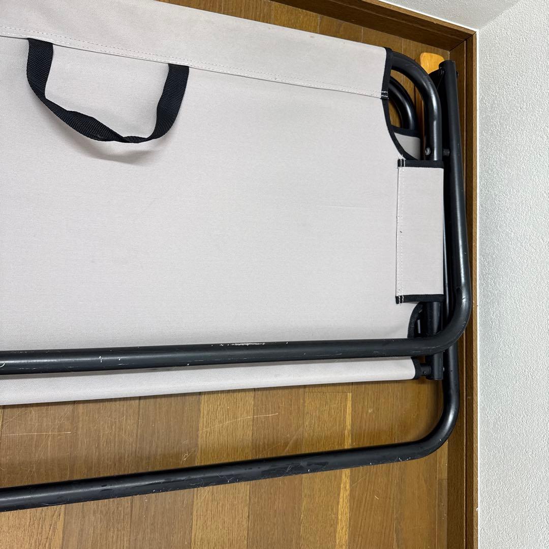 QUICKCAMP 折りたたみアウトドアベンチ ベージュ