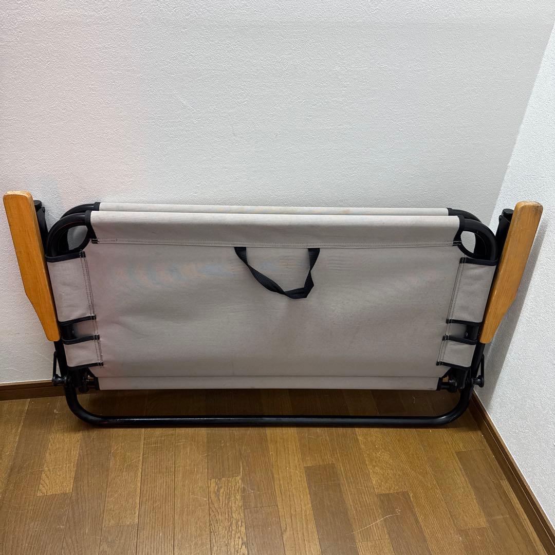 QUICKCAMP 折りたたみアウトドアベンチ ベージュ