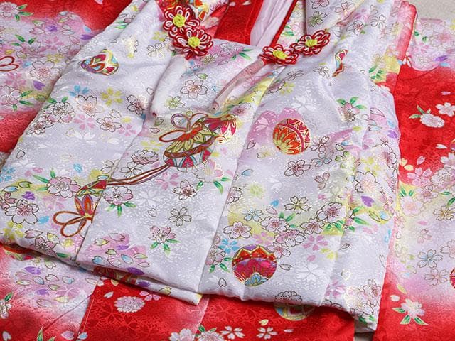七五三 着物 被布 3歳女の子 フルセット 01521N