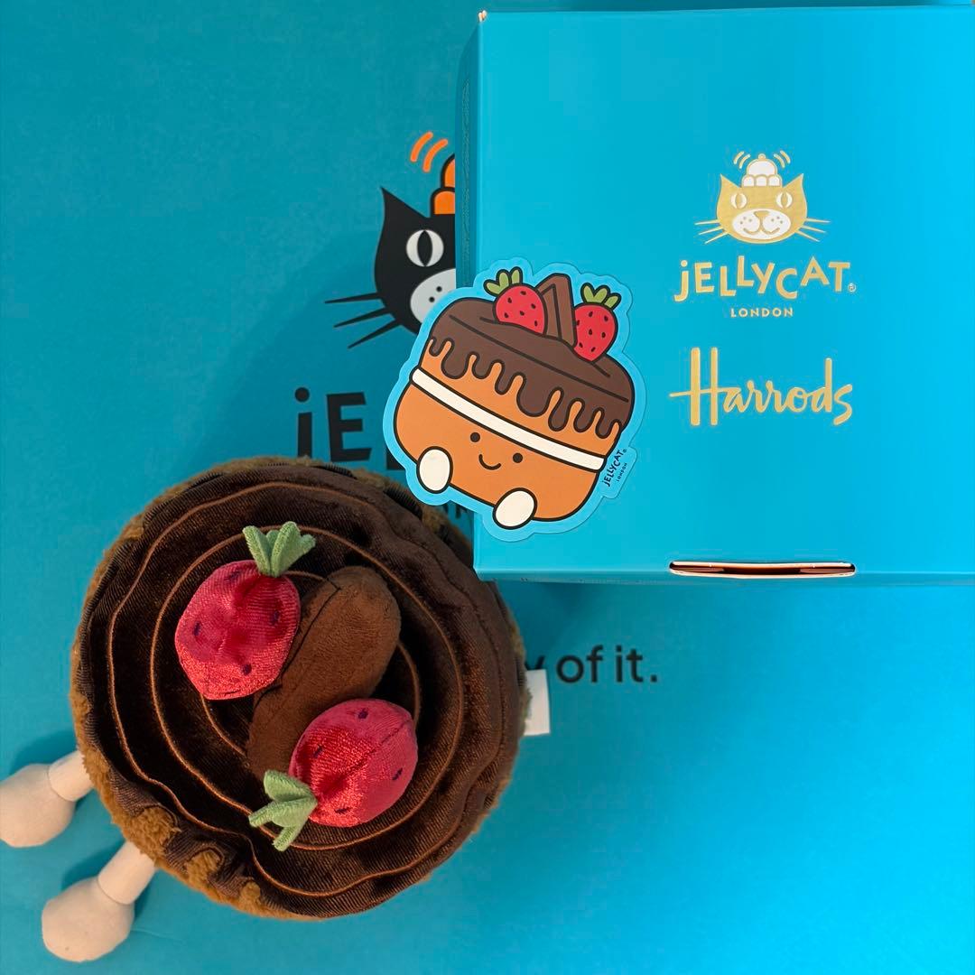  ロンドン・ハロッズ限定 Glacyチョコレートケーキセット