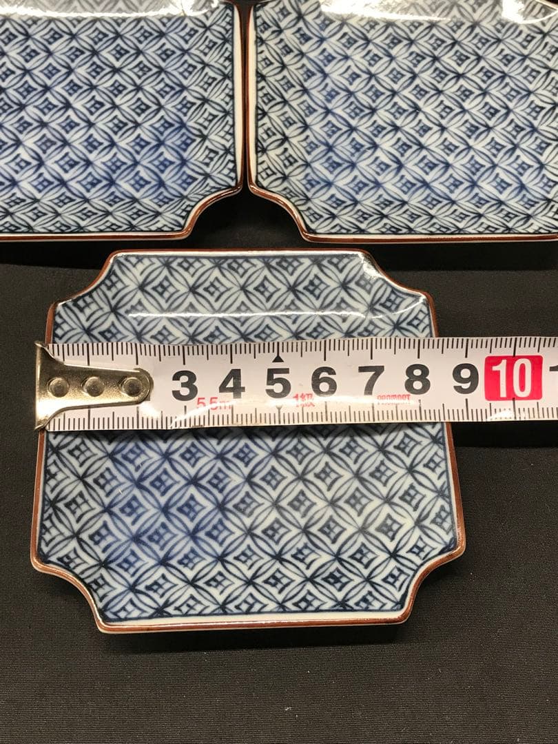 値下！【美品】清水焼　白陶窯　小皿　7P