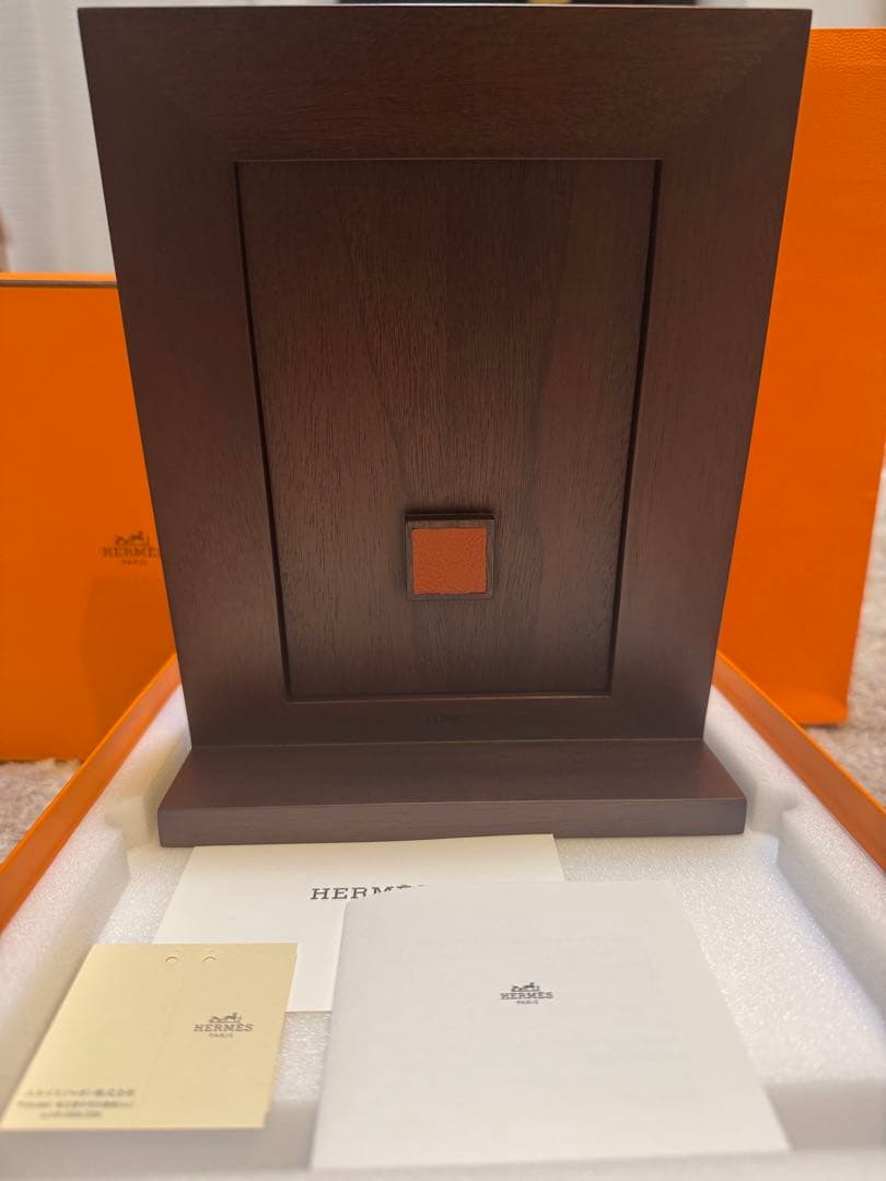 【新品未使用】HERMES エルメス フォトフレーム プレイヤード PM
