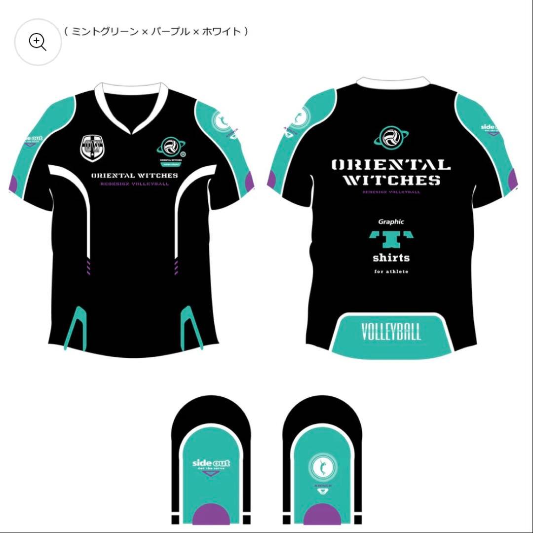 【新品】完売 オリエンタルウィッチーズウオームアップTシャツ半袖ピステ LL