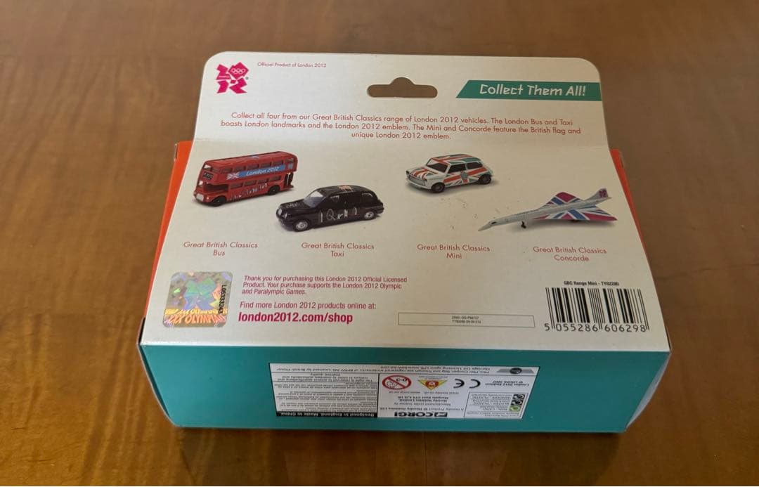 【新品未開封】 コーギー社 2012ロンドンオリンピック ミニカー　ミニクーパー