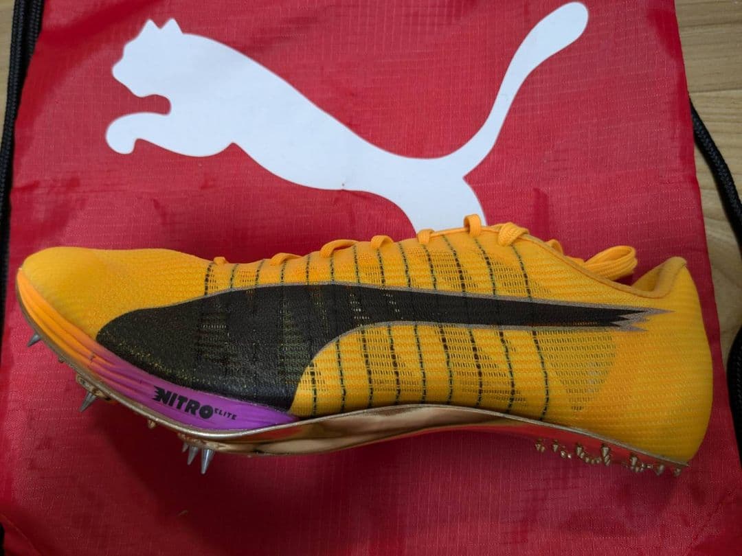 PUMA エヴォスピード スプリント ニトロ エリート 2 陸上スパイク 箱付き
