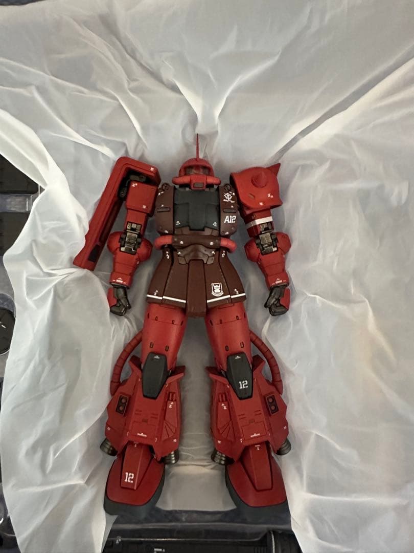 開封品　メタルコンポジット　シャア専用高機動型ザクⅡ