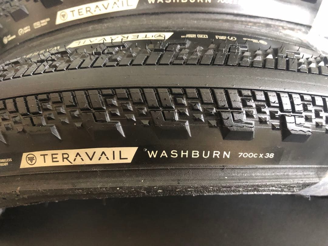 TERAVAIL WASHBURN 700 38 テラベイル チューブレスタイヤ