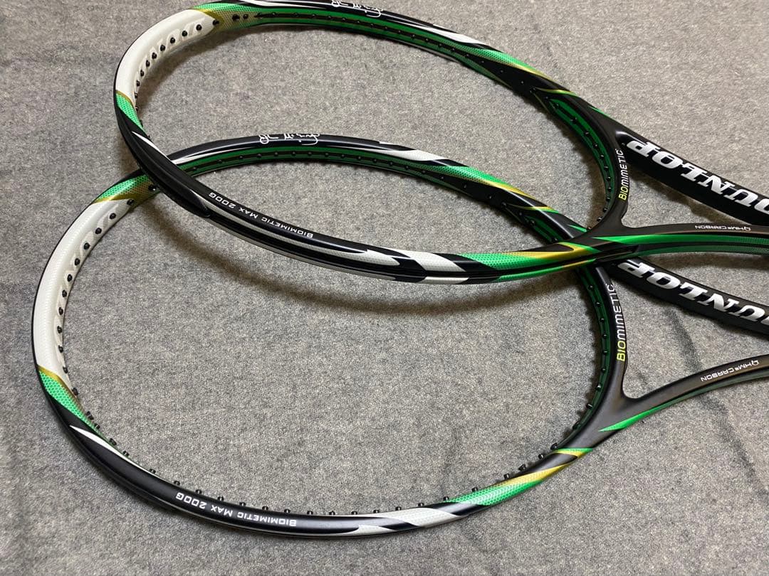 【希少モデル・極美品】DUNLOP Biomimetic MAX200G ×2本
