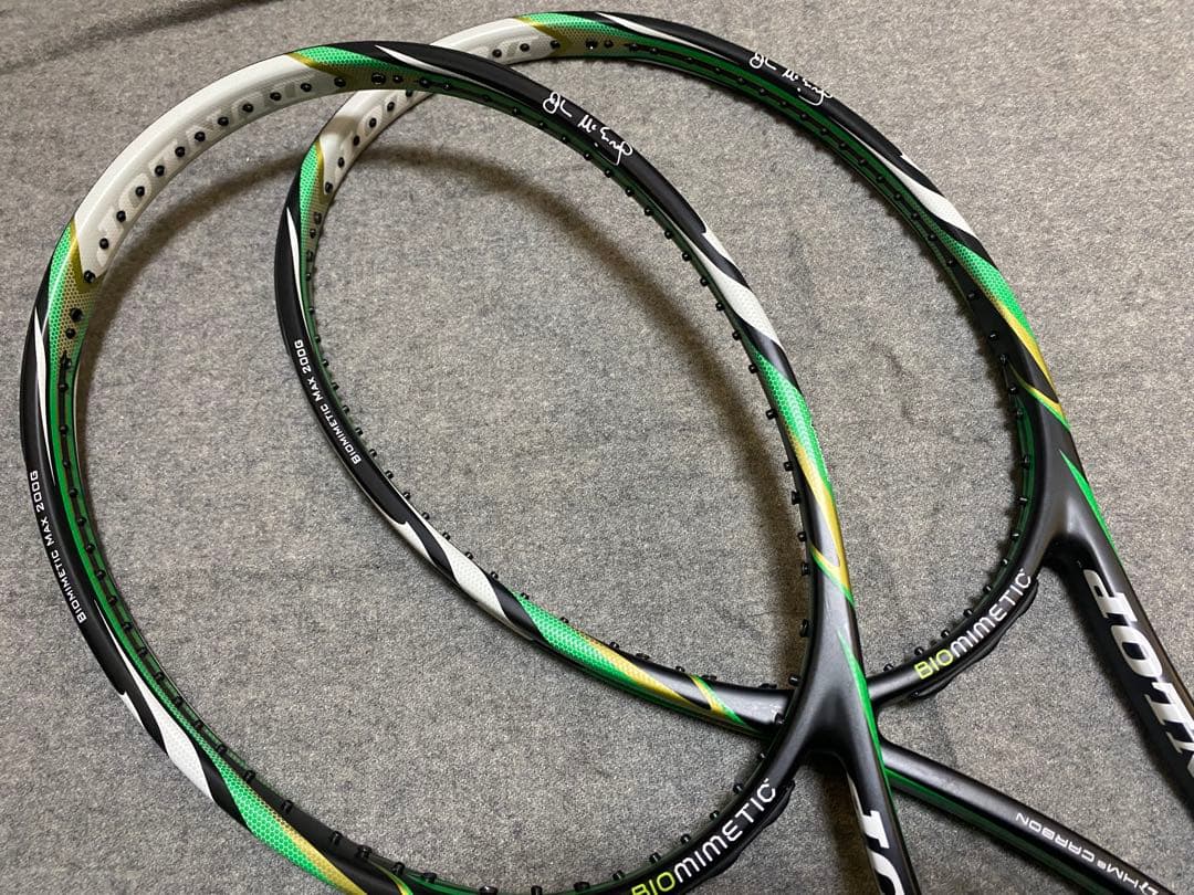 【希少モデル・極美品】DUNLOP Biomimetic MAX200G ×2本