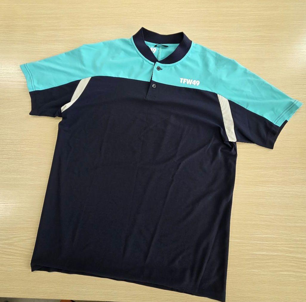 メンズウェア TFW49 SIDE MESH COLLARLESS POLO