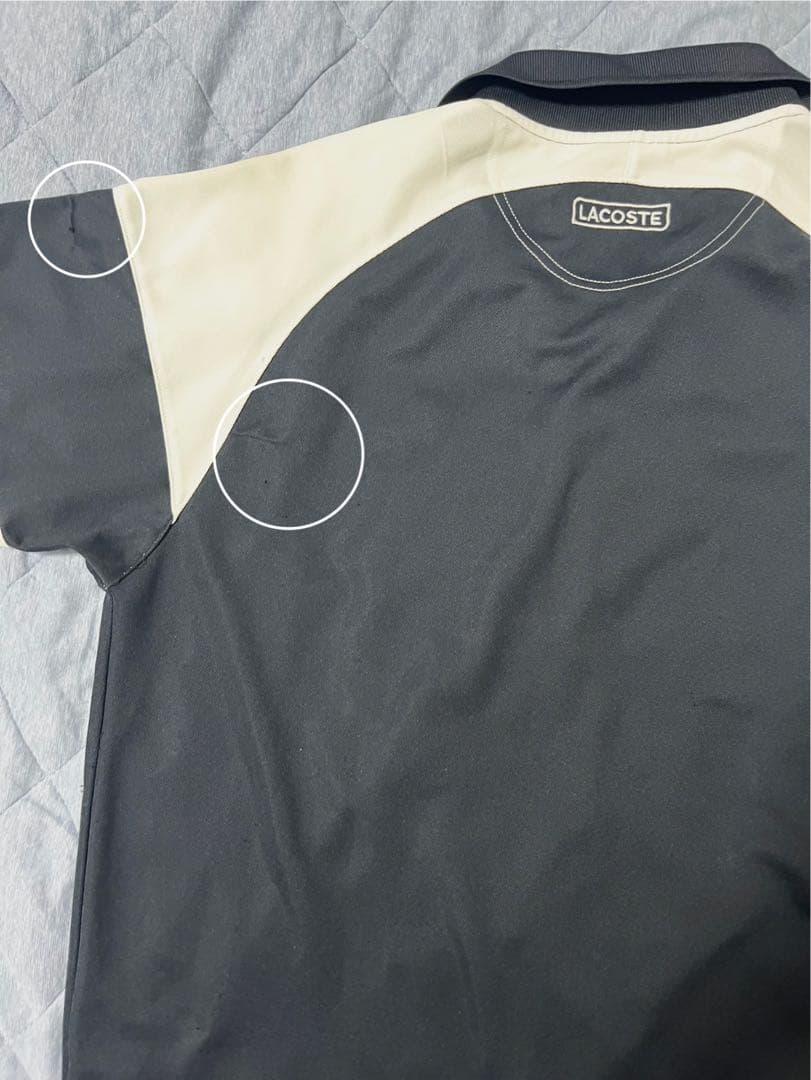 【LACOSTE】 SKIPPER POLO SHIRT サイズ5