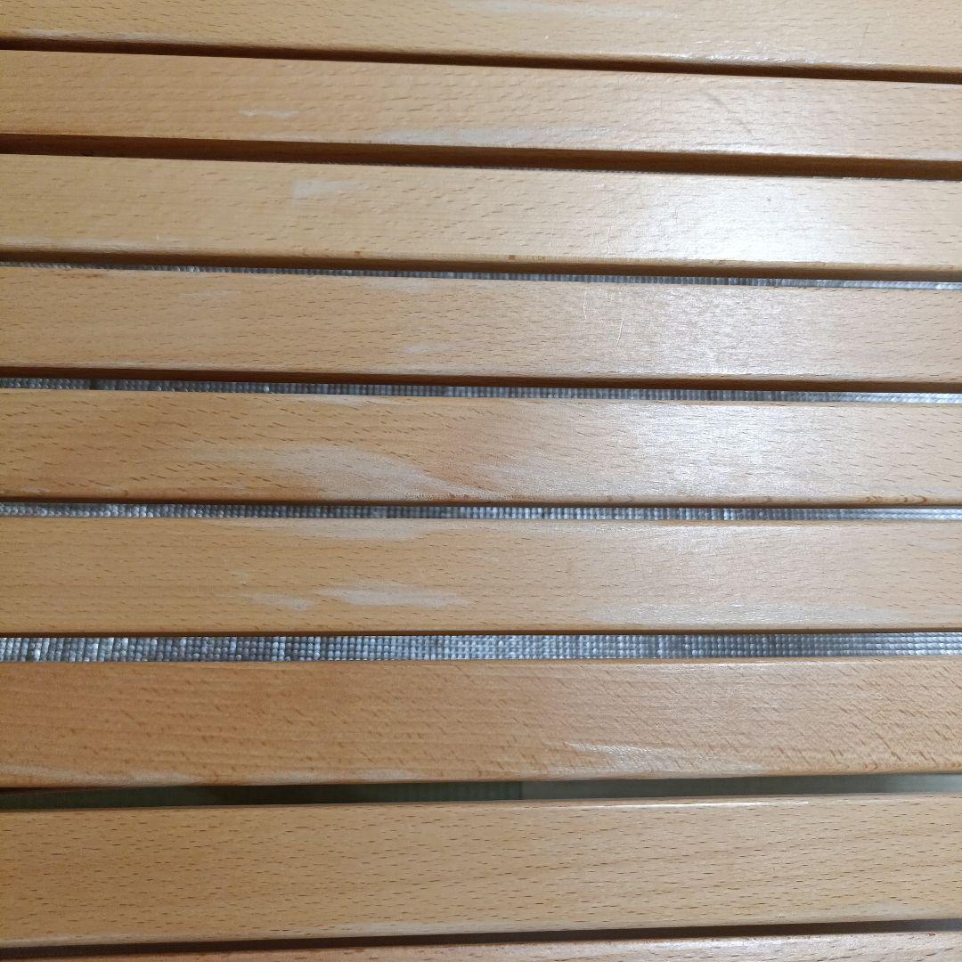 ウッドロールトップテーブル　FIELDOOR　120×70