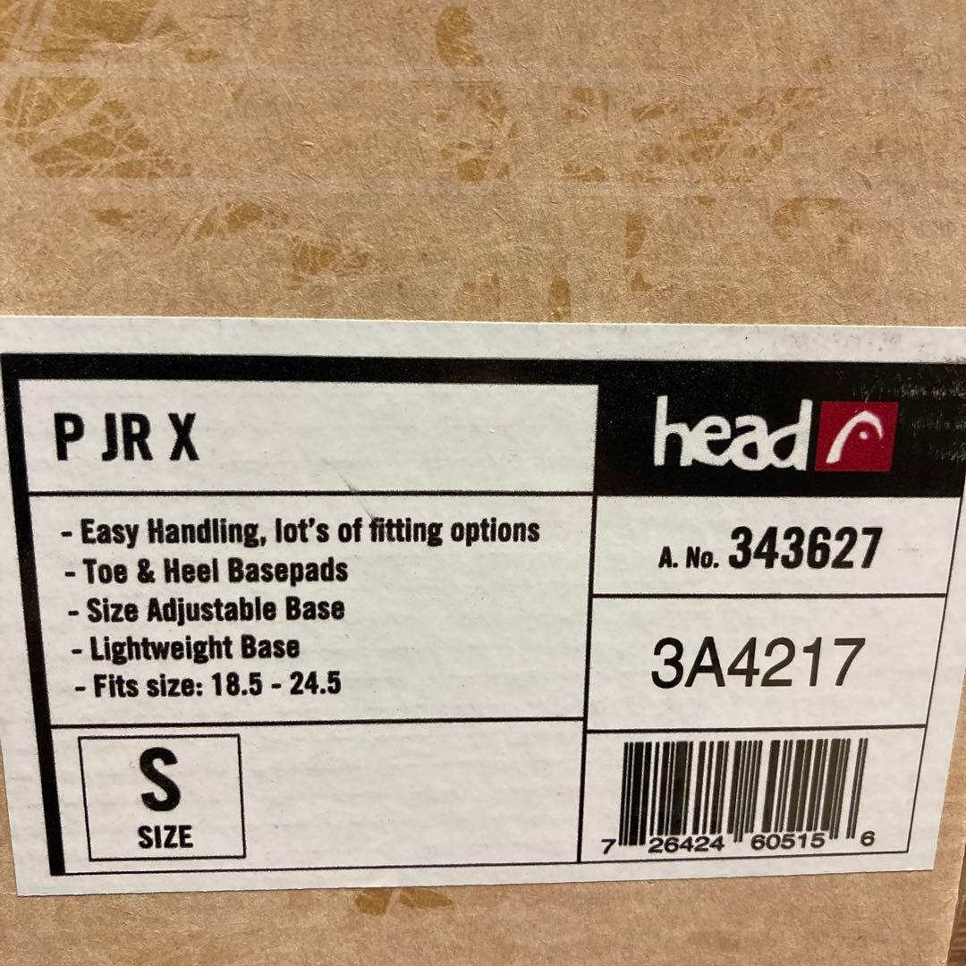 新品　head P JR X スノーボード キッズビンディング Sサイズ