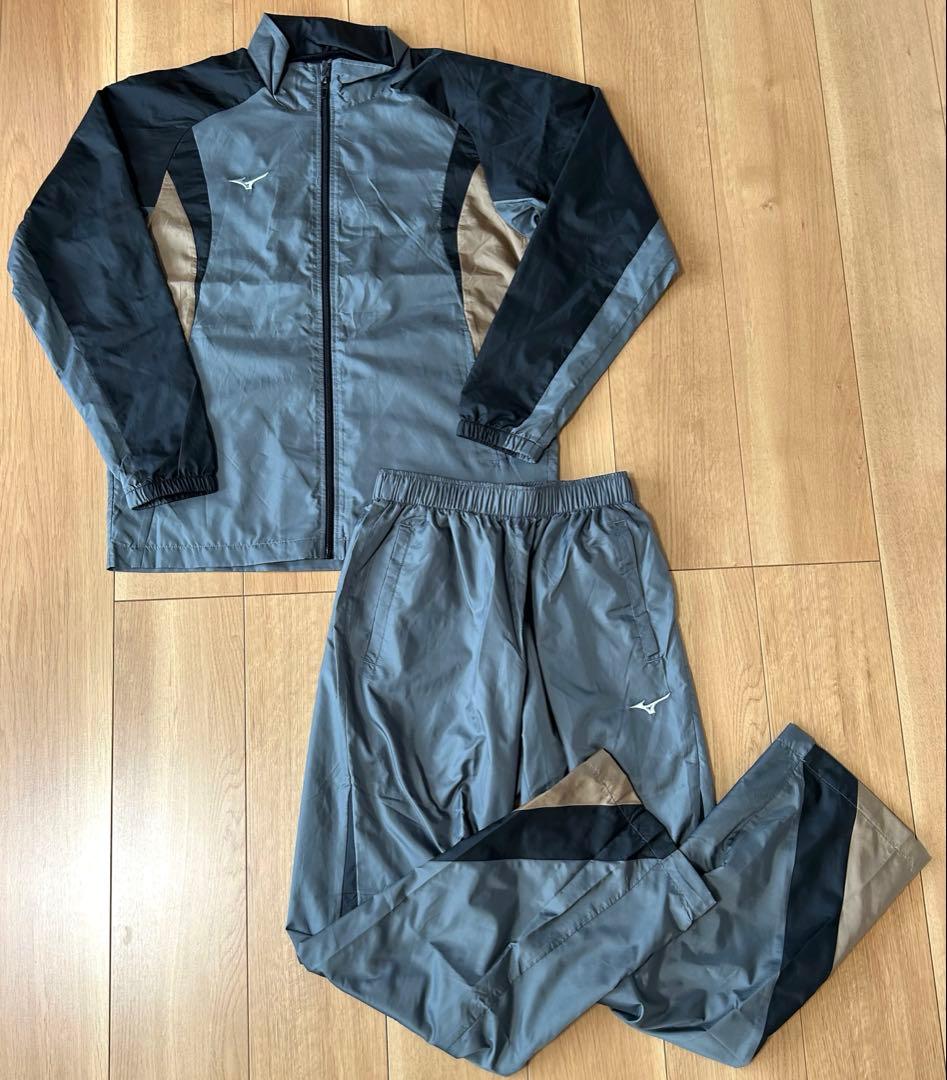 【新品】 ミズノ ジャージ上下セット MIZUNOウインドブレーカージャケットM