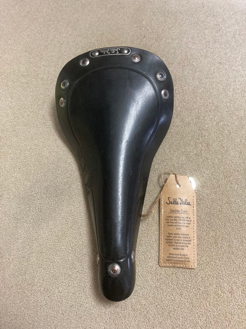 Sella Italia STORICA レザー サドル