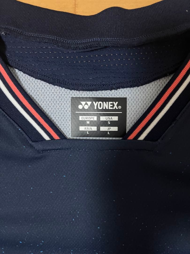 YONEX ゲームシャツ Lサイズ 日本代表着用モデル