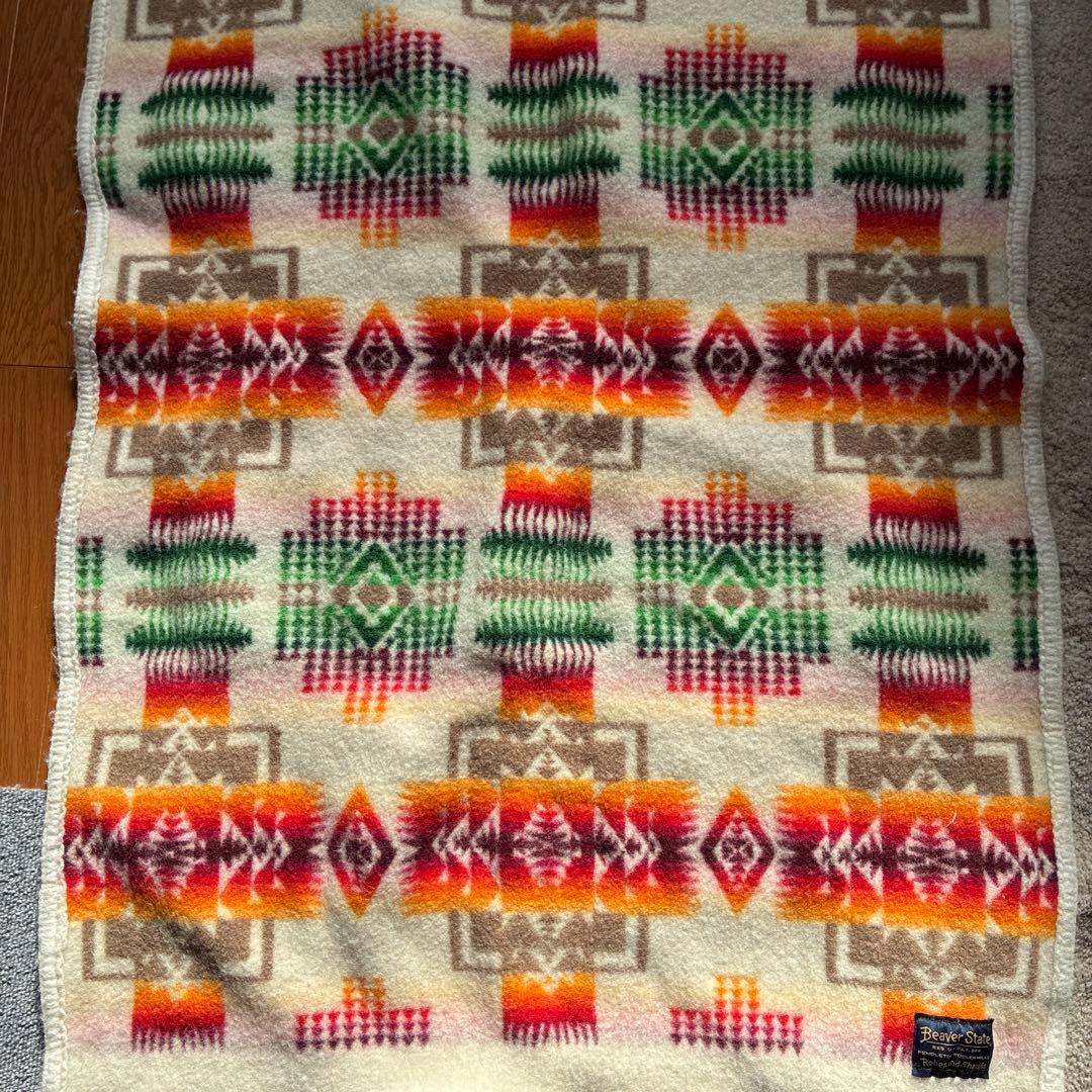 Pendleton Beaver State 幾何学模様 ブランケット
