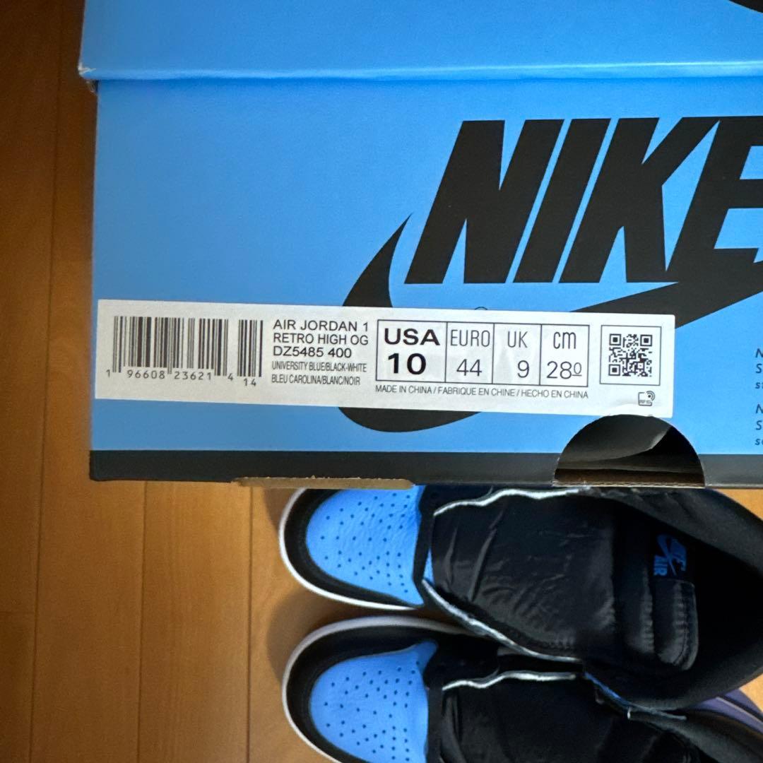NIKE JORDAN 1 RETRO HIGH OG US10（28cm）
